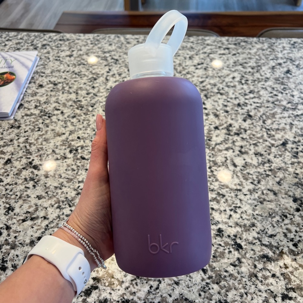 BKR 1L Purple Water Bottle